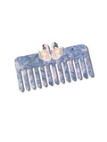 Hand-painted Bow Swan Detangling Wide Tooth Hair Comb | Eco-Friendly