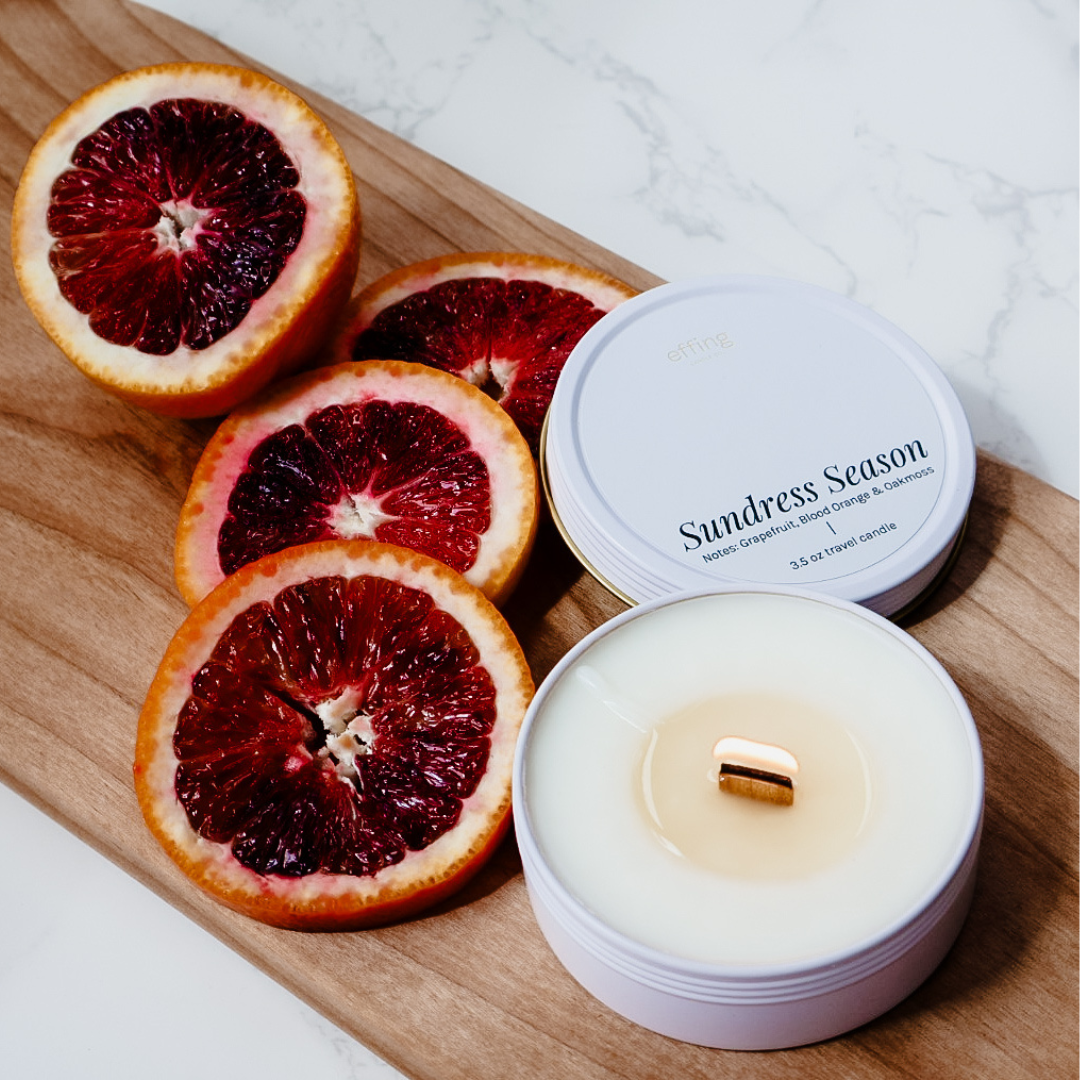 Travel Candle - Sundress Season Tropical Summer Scent