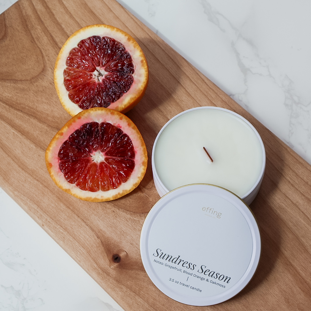 Travel Candle - Sundress Season Tropical Summer Scent