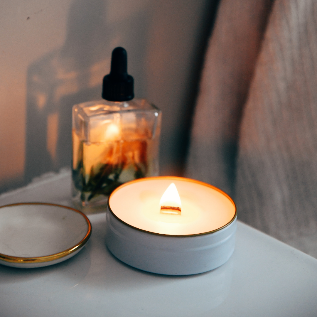 Fresh Lemon & Lilac Wooden Wick Spring Travel Candle