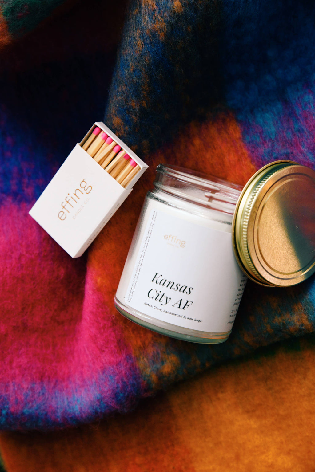 Kansas City AF | Notes: Clove & Sandalwood Candle