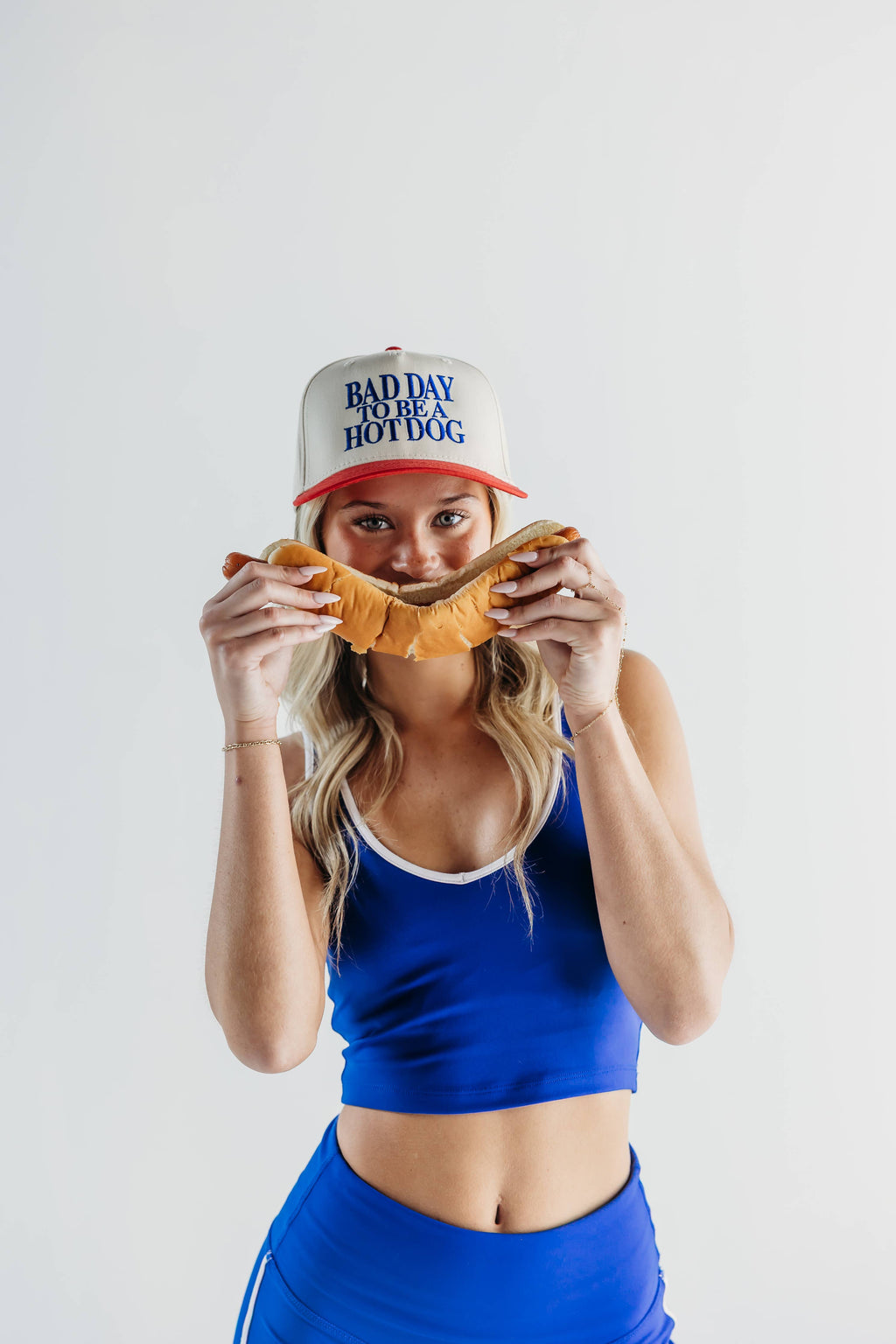 Bad Day to Be a Hot Dog Vintage Trucker Hat *OG DESIGNER*